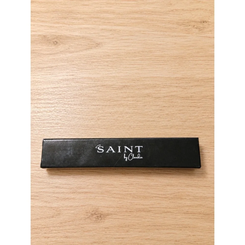 Saint by Claudia Lip Gloss Strawberries & Crème Pink Shimmer Hyaluronic Acid NIB
